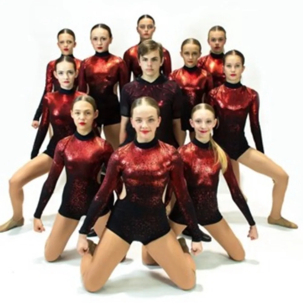 Weismann metallic costume dance wear leotard suit‎ - Picture 10 of 11